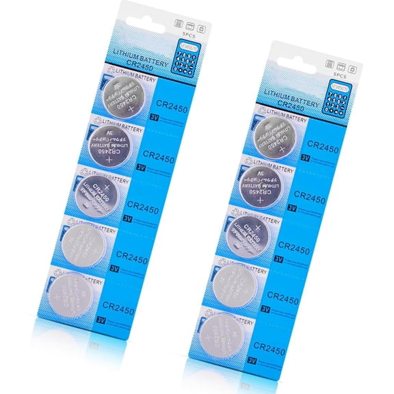 Osdhezcn Quality CR2450 Battery Coin Cells Battery for Keychain Reliable Performances
