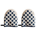 thumbnail image 1 of Osdhezcn Quality Cotton Oven Mitts Oven Gloves with Strong Heat Protections, for Kitchen Use Dots Safe Baking Tool, 1 of 21