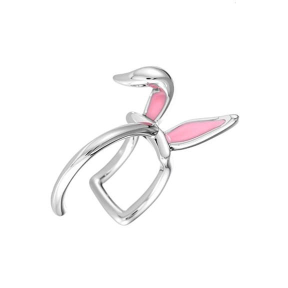 Osdhezcn Rabbits Ear Cartilage Jewelry Alloy Made Ear Clip for Teens And Adults Party Wear Accessories