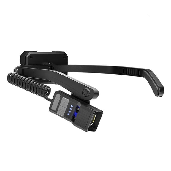 Osdhezcn Rechargeable LED Head Light Gesture Sensing Technology Detachable Ear Mounted