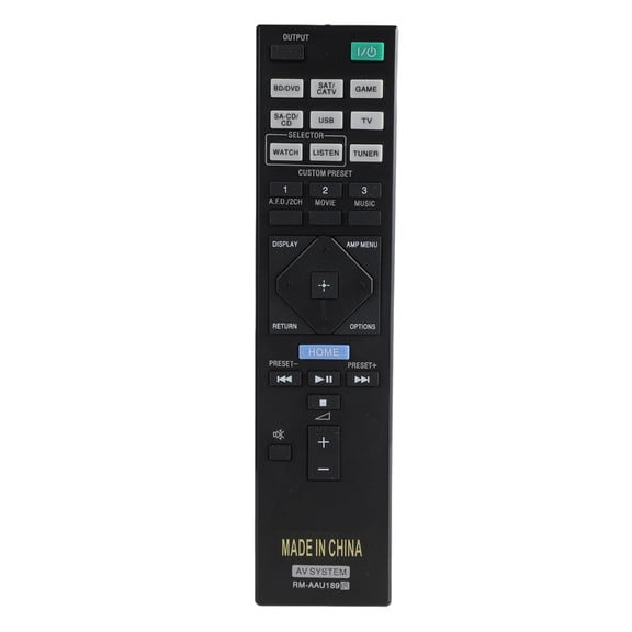 Osdhezcn Reliable Remotes Control for STRKS380 HTSS380 STRKS470 Home Theater Systems