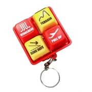 Osdhezcn Retro Aesthetic Keychain Fidgets Toy For Office Desk Anxiety Relief Portable Accessory