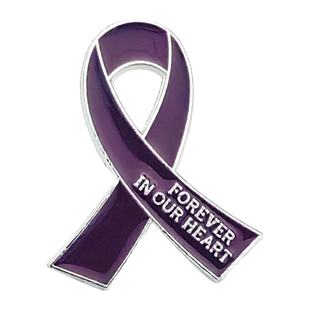 Osdhezcn Ribbon Brooch Improve Prevention of Domestic Violence Badge ...