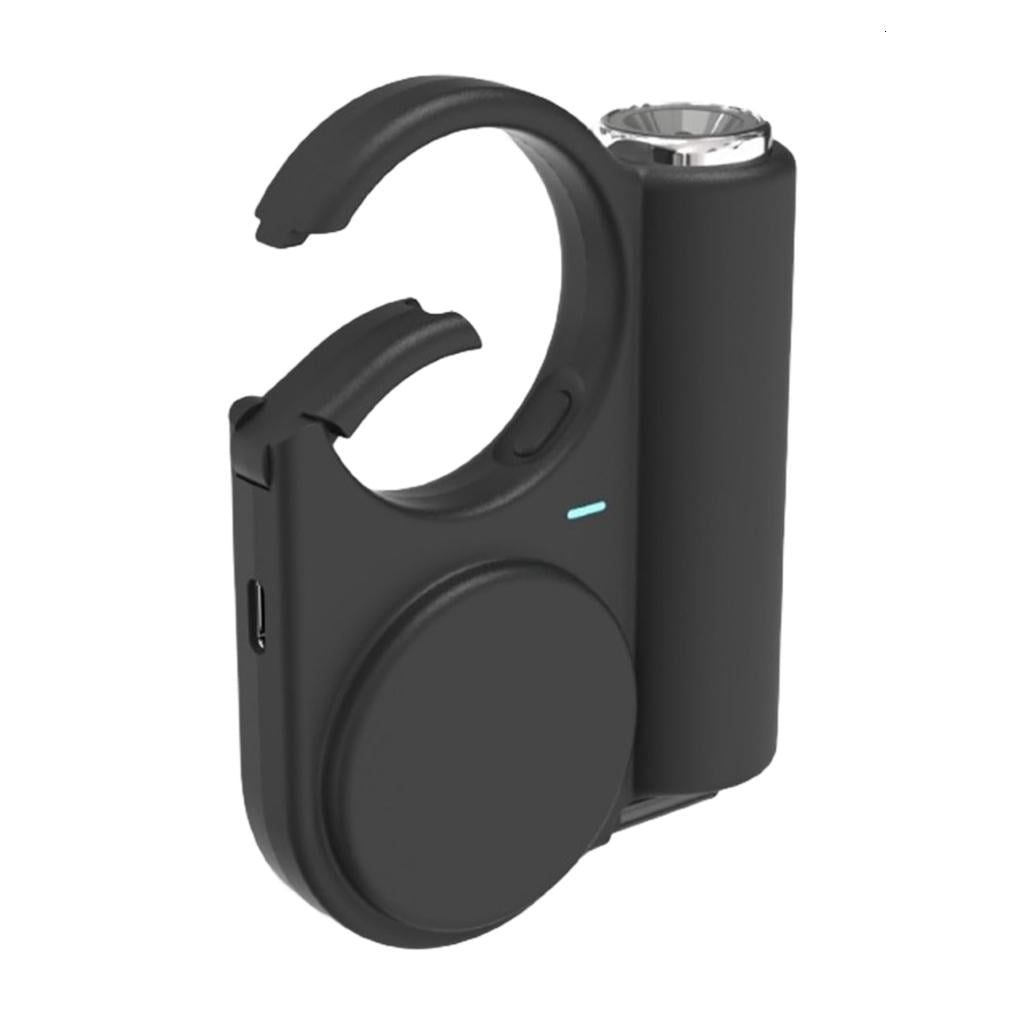 Osdhezcn Rugged 5000mAh Portable Charger With LED Lamp and Retractable Cord Power Adapter