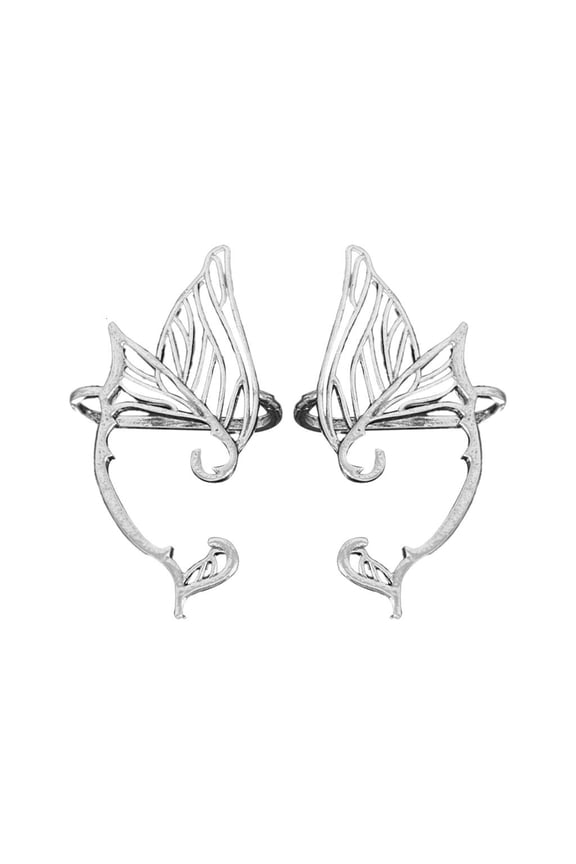 Set of 2 Fashion Ear Cuffs Fairy Wing Ear Clip Ear Cuffs Earrings Alloy Material