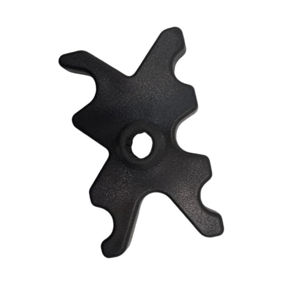 Osdhezcn Snooker Billiards Cue Rack Pool Billiard Cue Bridge Head Plastic Slip-On Bridge