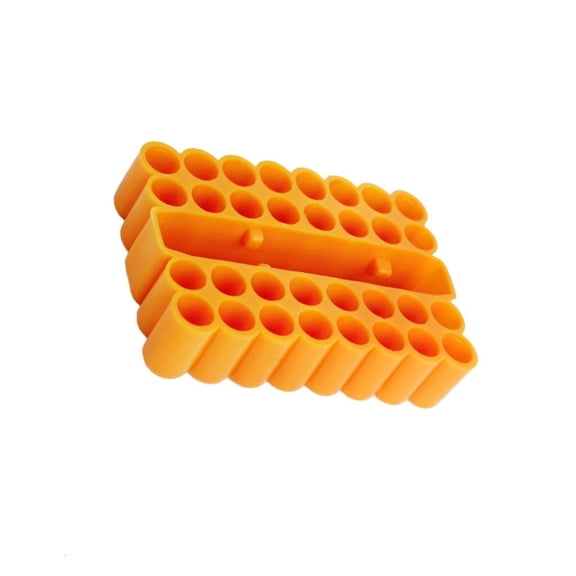 Osdhezcn Soft Rubber Drill Bit Storage Tray Organizer 32 Holes Screwdriver Bit Holder