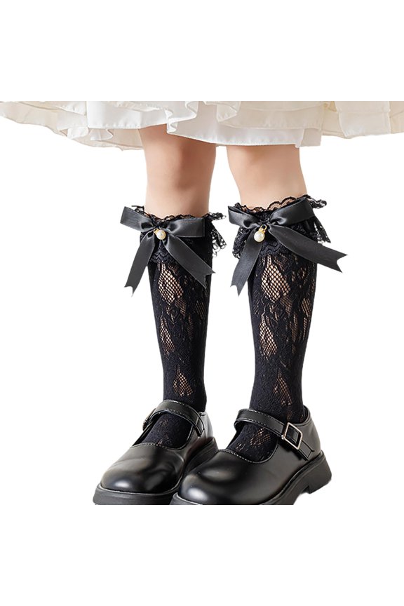 Soft and Comfortable Girls Stackable Socks Infants Stockings Fashionable Socks