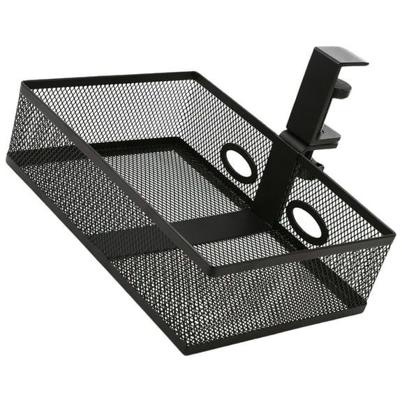 Osdhezcn Space Saving Under Desk Drawer Organizer Tray Multifunctional Metal Wire Basket