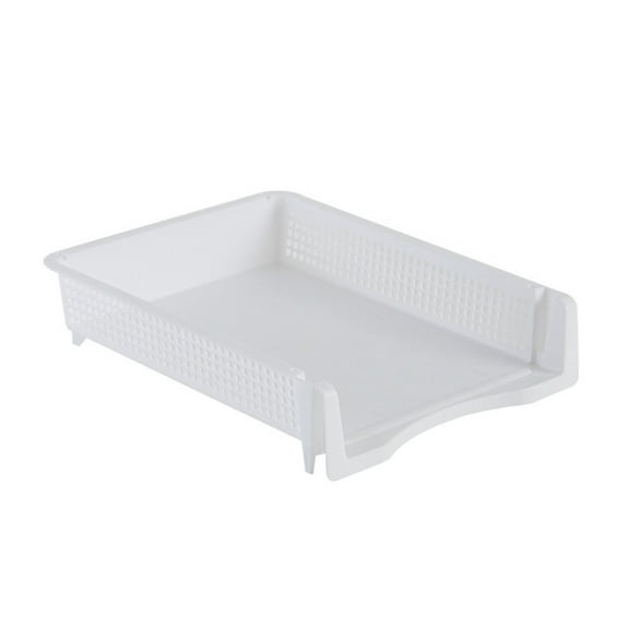 Osdhezcn Stacking Document Tray Stackable Paper Letter Tray Desk Organizers Vertical Horizontal File Letter Tray Mail Baskets