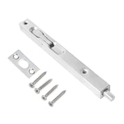 Osdhezcn Stainless Steel Fire Door Latches Home Security Door Lock Concealed Spring Bolt
