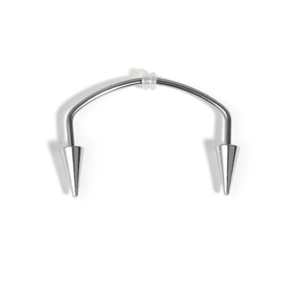 Osdhezcn Steel C Rod Smile Lip Nail for Dracula Nail Tiger Tooth Nail Zombie