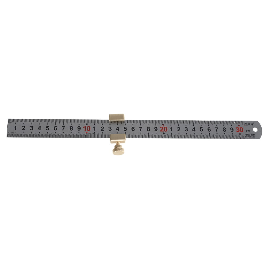 Measuring Block Ruler Osdhezcn Steel Ruler Limit Block Measuring Ruler Positioners Measuring ...
