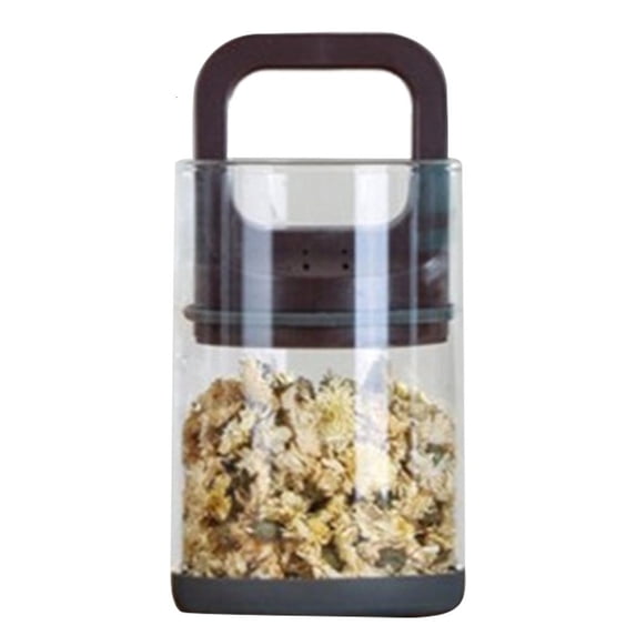 Osdhezcn Storage Jar with Vacuum Lid Large Canister for Office Home Organization