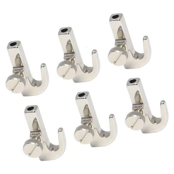 Osdhezcn Strong Adjustable Metal Hook For Securely Hanging Gallery Art On Picture Rails