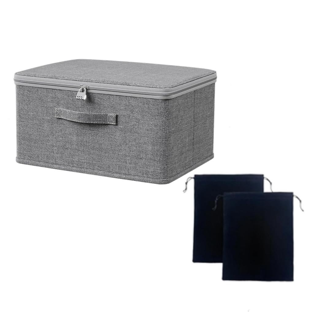 Osdhezcn Stylish Adult Accessories Storage Box Secure Locking Mechanism ...