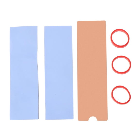 Osdhezcn Super Strong Copper for M.2 2280 SSD Solid State Hard Drive Heat Sink 2280 Desktop HDD PCI-E NVME Radiator Cooler 1cm