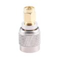 thumbnail image 1 of Osdhezcn TNC to SMA Connectors Copper TNC SMA Signal Adapter for Computer and Office Use TNC SMA Copper Conversion Head, 1 of 9