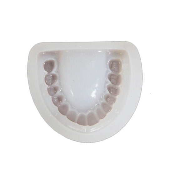 Osdhezcn Teeth Shape Resin Mold DIY Crafts Teeth Pendant Epoxy Casting Mold Cosplay Craft