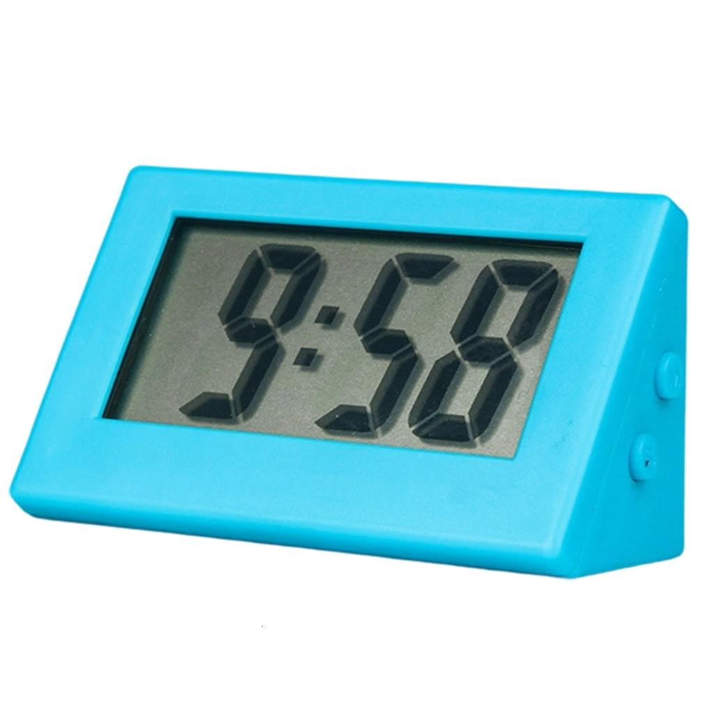 Osdhezcn Tiny Digital Clock With Clear LED Display Queit Movement ...