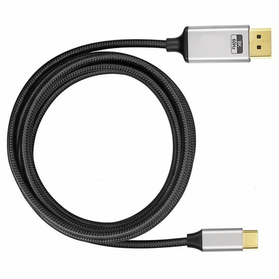 Osdhezcn USB C to DisplayPort Video Cable 8K60Hz 4K144Hz Quality Picture Plugs and Play