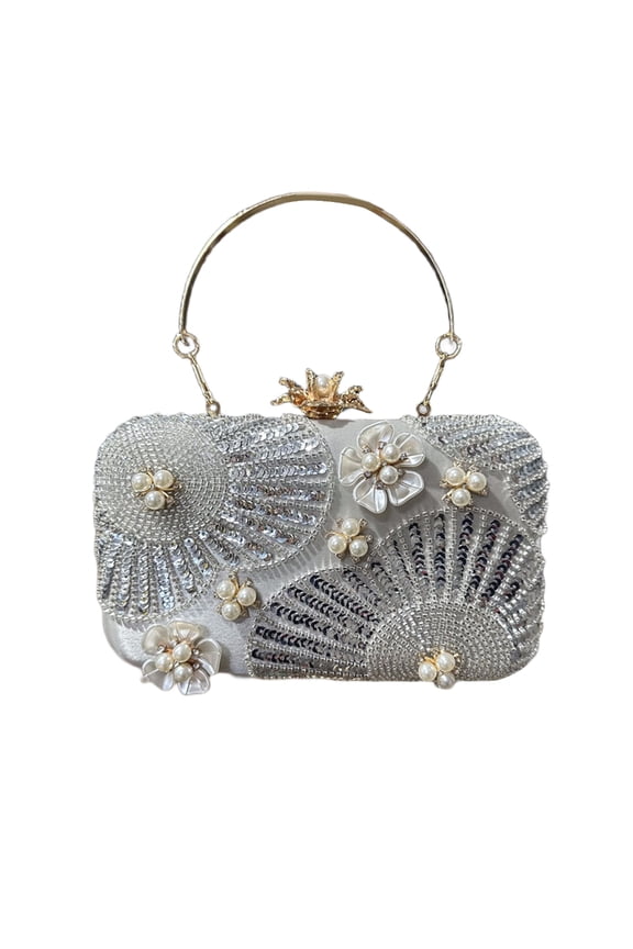 Unique Clutch Purses for Women Sparkling Sequins Evening Bag with Detachable Metal Chain For A Sophisticated Look