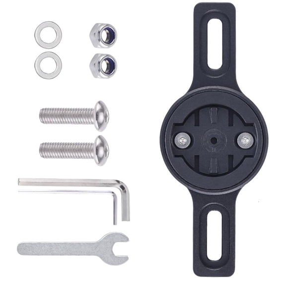 Osdhezcn Universals Bicycles Rear Rack Tail Light Mount Quickly Installation Aluminum Brackets with Magenes Tail Light