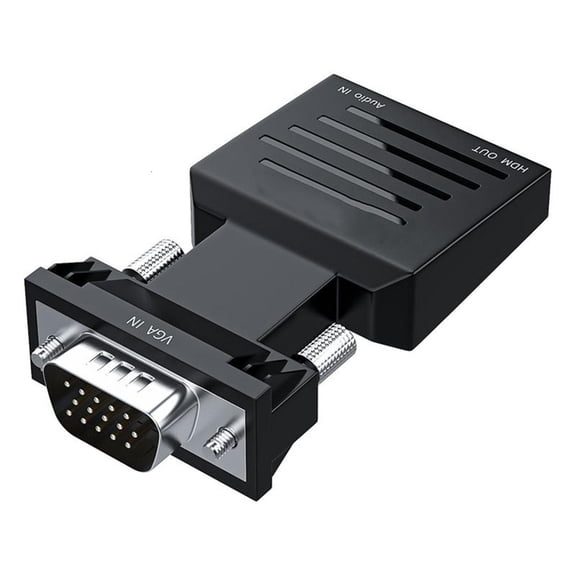 Osdhezcn VGA To HDTV Converter Adapter For Multiple Monitors Reliable Signal Quality