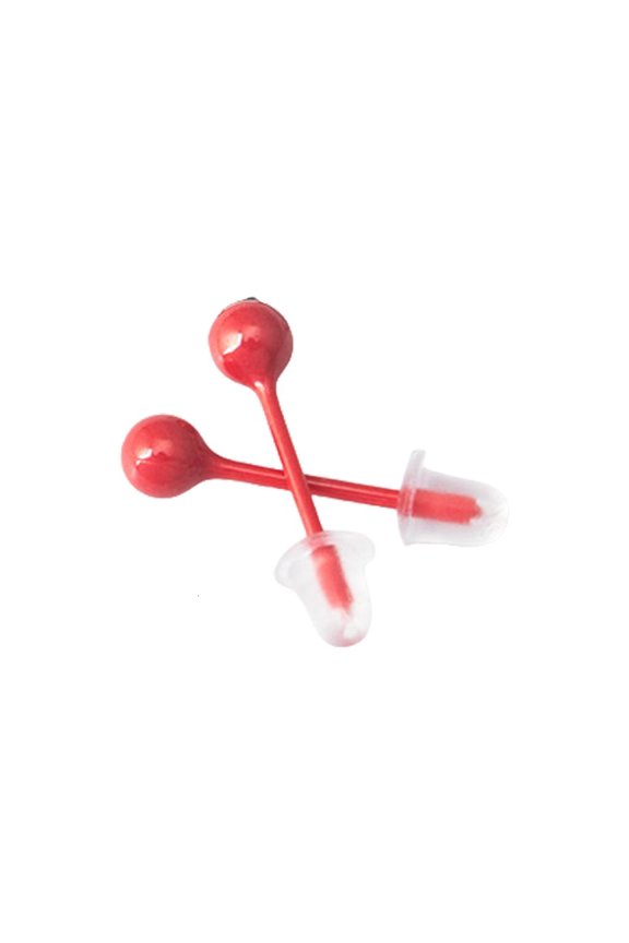 Versatile Bioplastic Ear Studs For Sensitive Piercings In Bioceramics