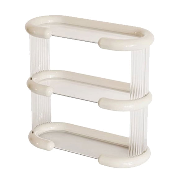Osdhezcn Versatile Multi Layer Desk Cup Rack Versatile Desk Cup Storage Shelf with Multiple Tiers for Organized Tabletops