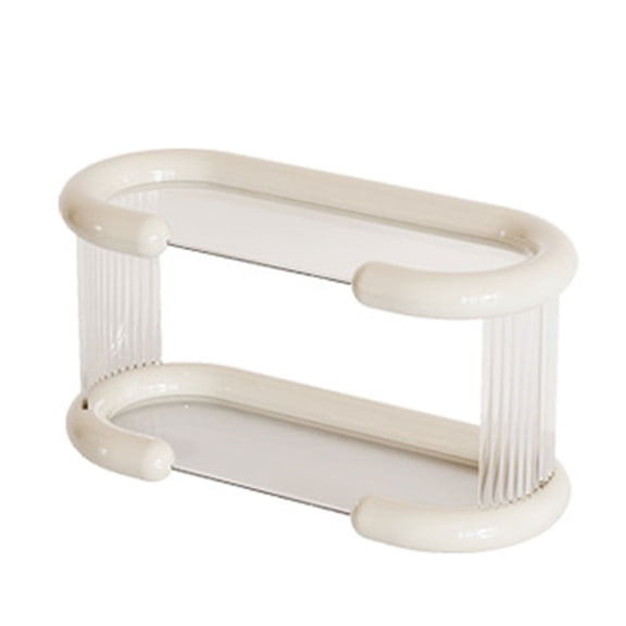 Osdhezcn Versatile Multi Layer Desk Cup Rack Versatile Desk Cup Storage Shelf with Multiple Tiers for Organized Tabletops