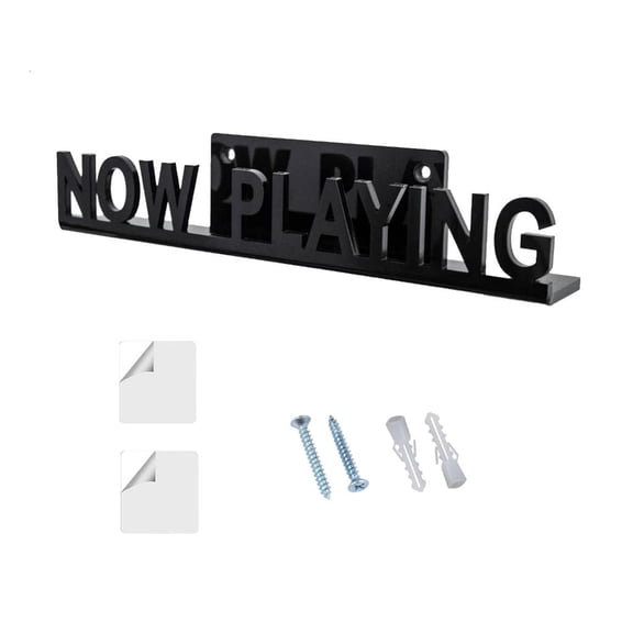 Osdhezcn Vinyls Record Wall Mount Now Playing Recording Stand Acrylic Vinyls Record Holder for Vinyls Album Display and Storage
