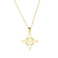 thumbnail image 1 of Osdhezcn Witchs-Knot Necklace Women Men Stainless Steel Pendant Necklace Lucky Jewelry, 1 of 11