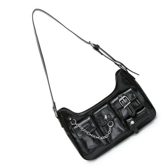 Osdhezcn Women Bag Large Capacity Shoulder Bag Grunge Bag Multi-Pockets Crossbody Bag