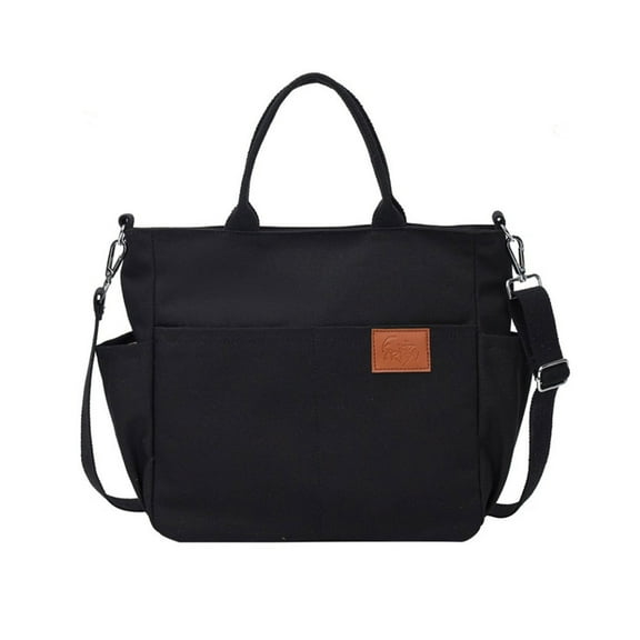 Osdhezcn Women Large Capacity Crossbody Bag Zipper Shoulder Bag All-matching Tote Handbag