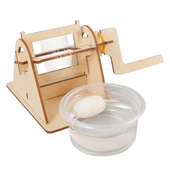 Osdhezcn Wooden Silkworm Life Cycle Model Building Set For Children Biology Education