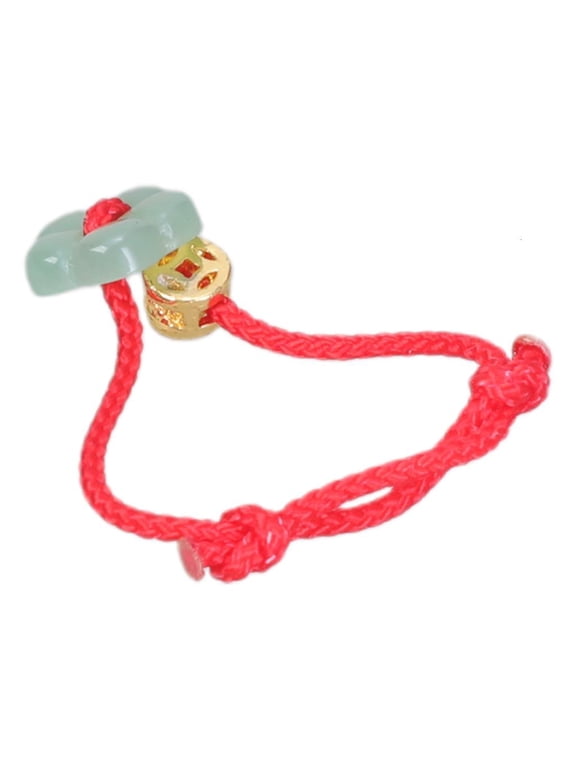 Woven String Rings Couple Hand Making Bead Rope Rings Hand Woven Finger Jewelry