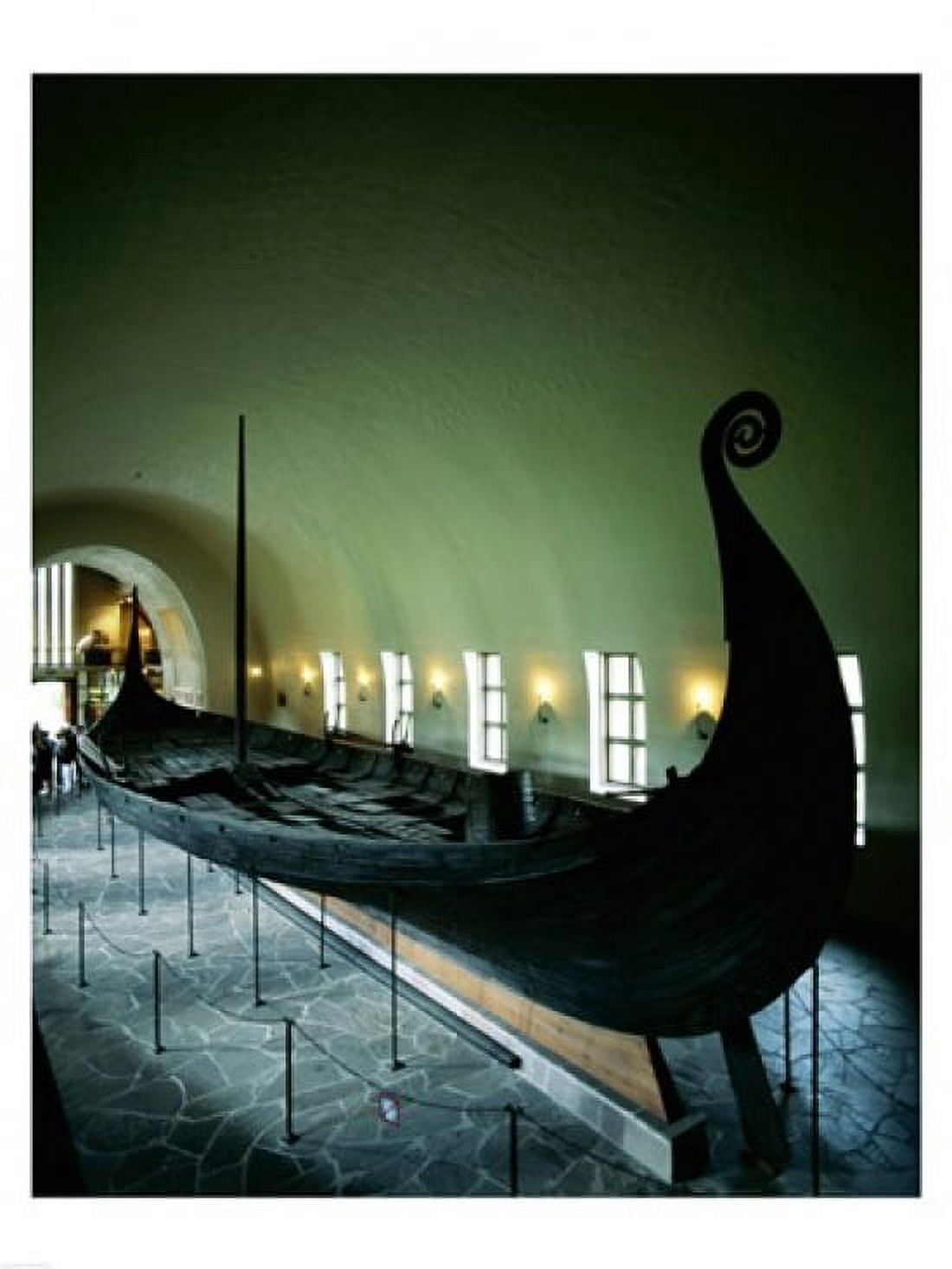 Oseberg Ship Viking Ship Museum Oslo Norway Canvas Art - (18 x 24)