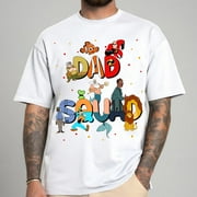 Osec Cartoon Collection Dad Squad Happy Father's Day Gift For Dad Tshirt Men Women