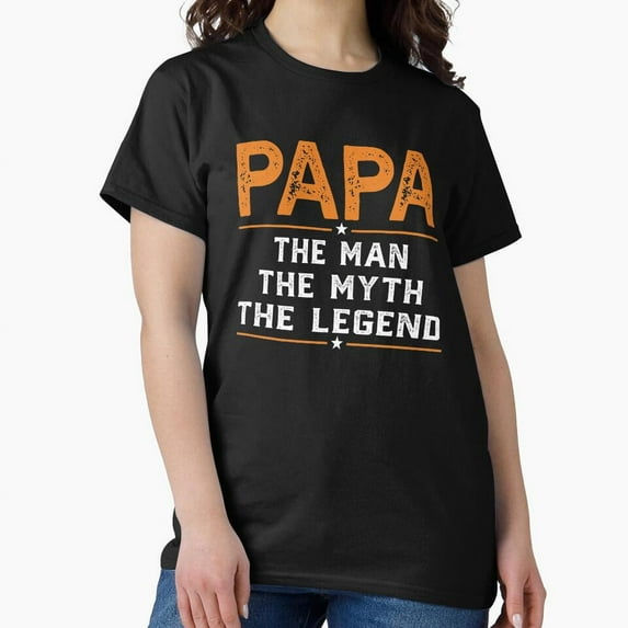 Osec Papa - The Man The Myth The Legend Funny Quotes Classic T-Shirt, Retro Tee, Trendy Shirt, Birthday Gift