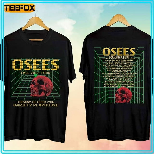 Osees Fall Tour North America 2024 Concert TShirt