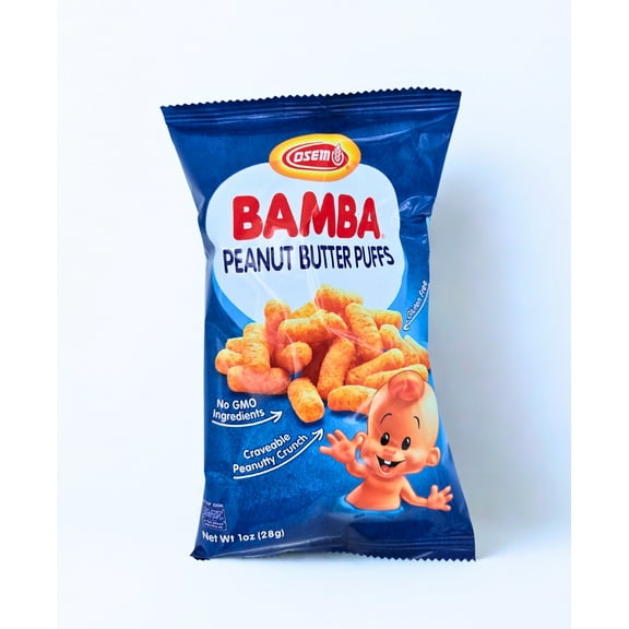 Osem Bamba Peanut Butter Puffs, 1oz