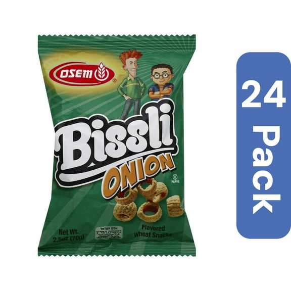 Osem Bissli Onion 2.5 oz (Pack of 24)