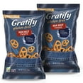Osem Gratify Pretzel Sea DHF10 Salt Twists 2 pack (10.5 ounce x 2