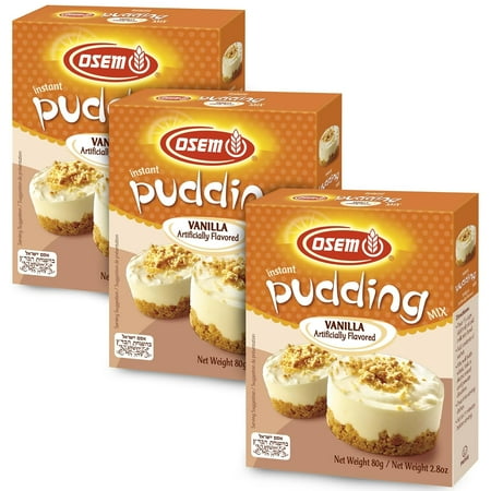 Osem Instant Vanilla Pudding 2.8 oz (pack of 3)