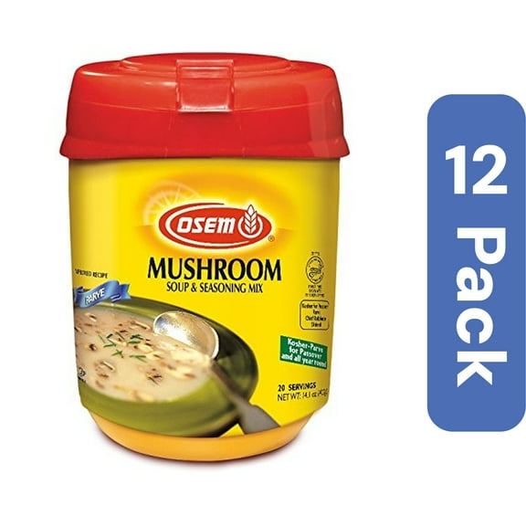 Osem Mushroom Parve Soup Mix 14.1 oz (Pack Of 12)