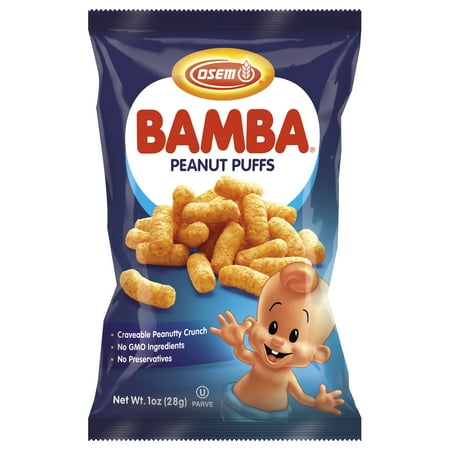 Osem Bamba Peanut Butter Puffs 1 oz