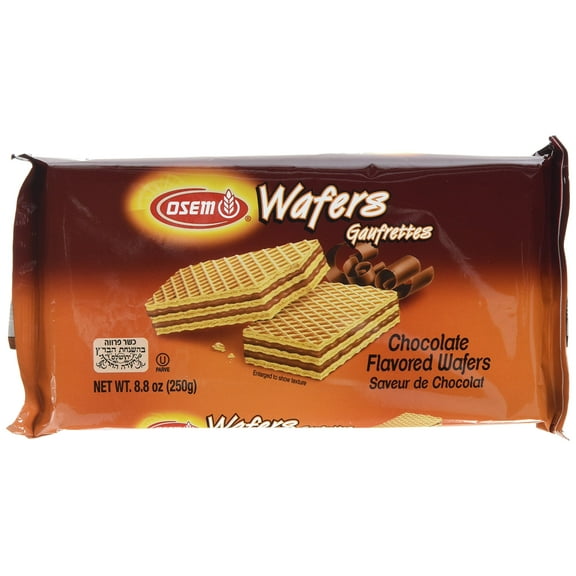 Osem Wafers Chocolate 88ounces RE32Pack of 12