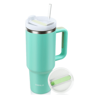 1pc Simple Modern 40 Oz/1200ml Tumbler With Handle And Straw Lid, Insulated  Cup Reusable Stainless Steel Water Bottle Travel Mug Cupholder Friendly