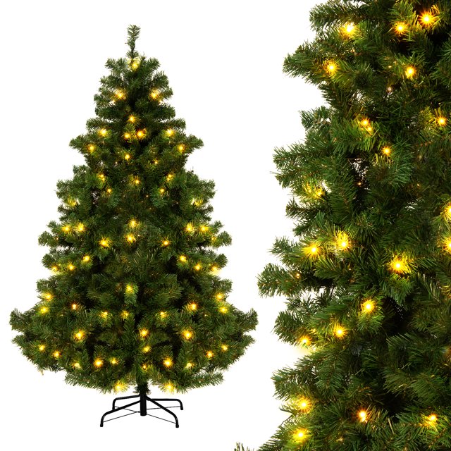 Oserlo 6 FT Christmas Tree, Artificial Full Christmas Tree Prelit, Xmas